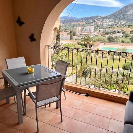 Joli Studio Tout Confort Proche Toutes Commodites Dans Residence Calme LʼÎle-Rousse Extérieur photo