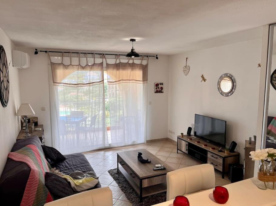 Joli Studio Tout Confort Proche Toutes Commodites Dans Residence Calme LʼÎle-Rousse Extérieur photo
